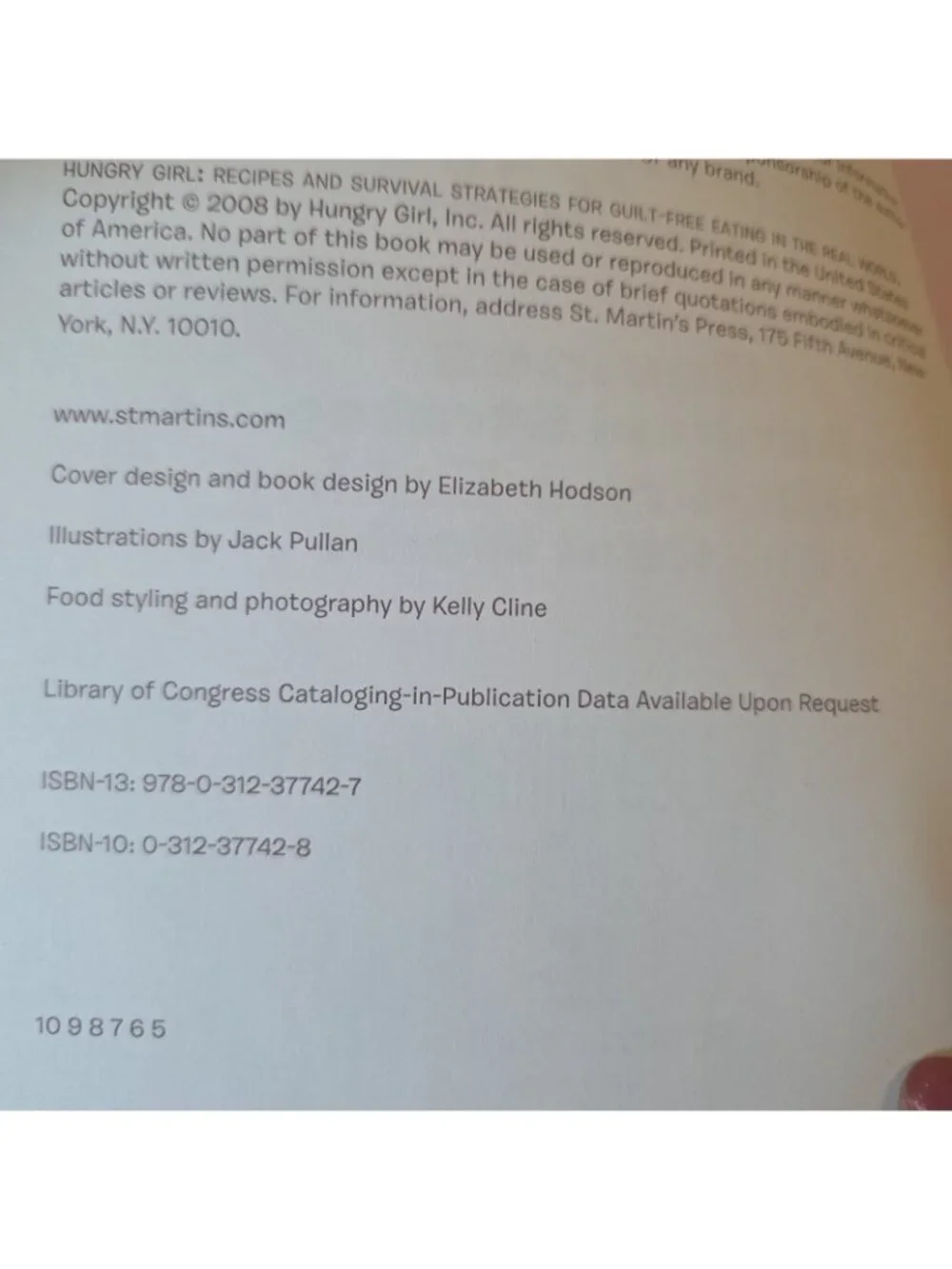 Hungry Girl Cookbook By Lisa Lillen Recipes and Survival Strategies Diet